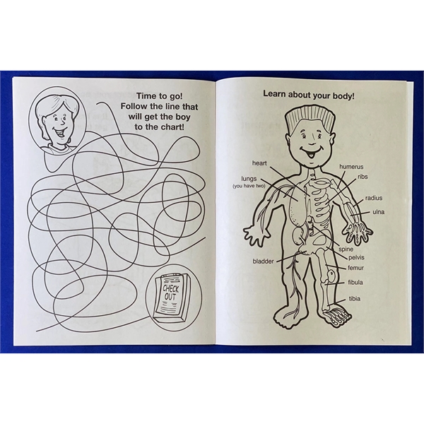 Your Hospital Cares About You Coloring and Activity Book - Image 3