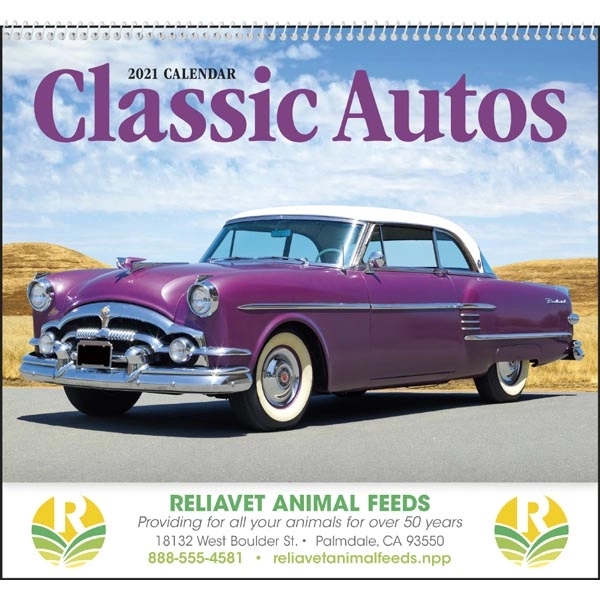 Spiral Classic Autos Vehicle 2022 Appointment Calendar - Image 16