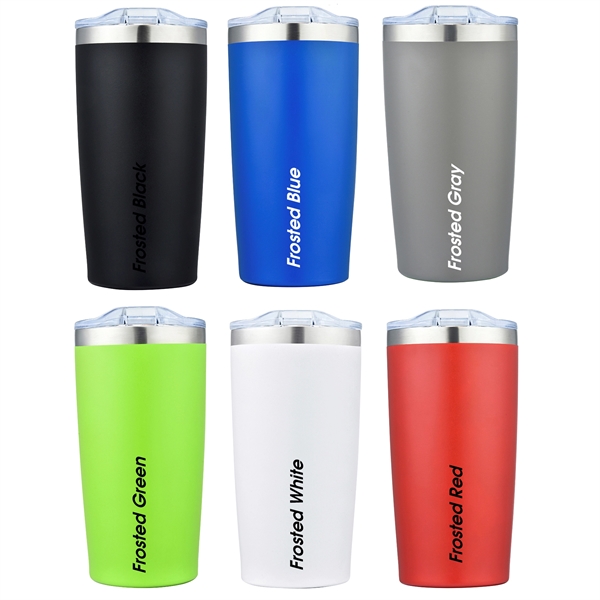 20oz Double Wall Stainless Steel Vacuum Tumbler - Image 1