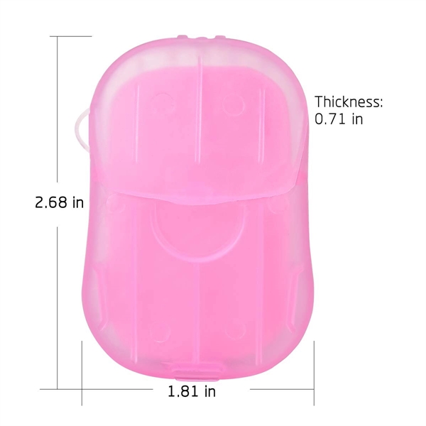Portable Disposable Outdoor Hand Washing Paper Soap - Image 2