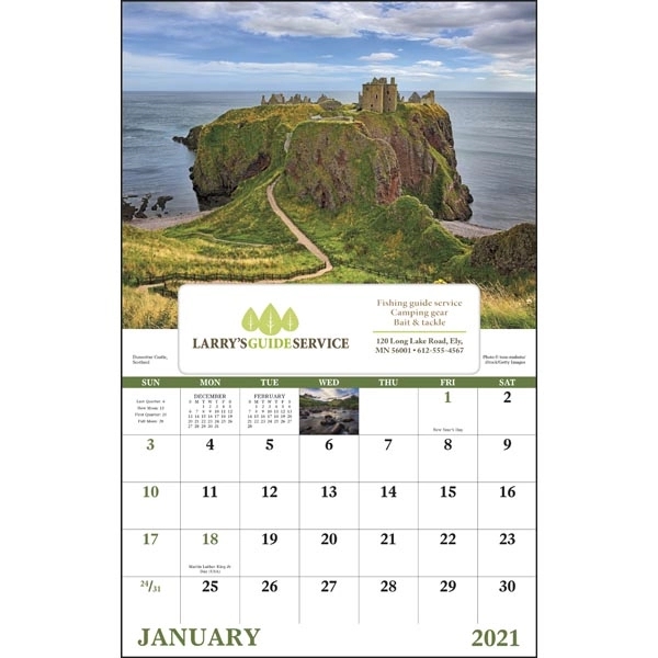 Window Glorious Getaways Scenic 2022 Appointment Calendar - Image 17