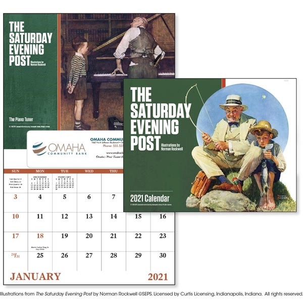The Saturday Evening Post- Window 2022 Appointment Calendar