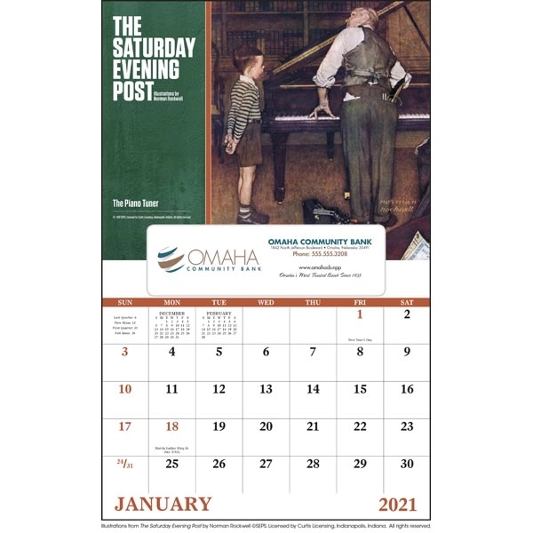 The Saturday Evening Post- Window 2022 Appointment Calendar - Image 17