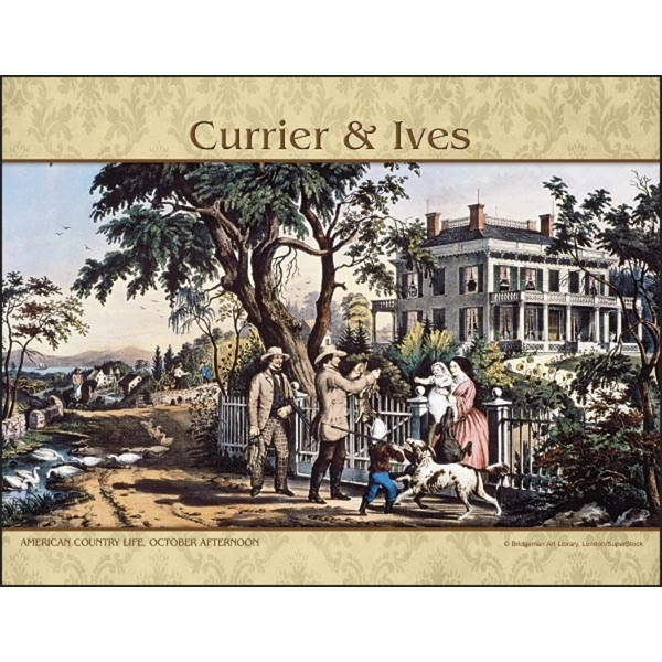 Spiral Currier & Ives Americana 2022 Appointment Calendar - Image 2