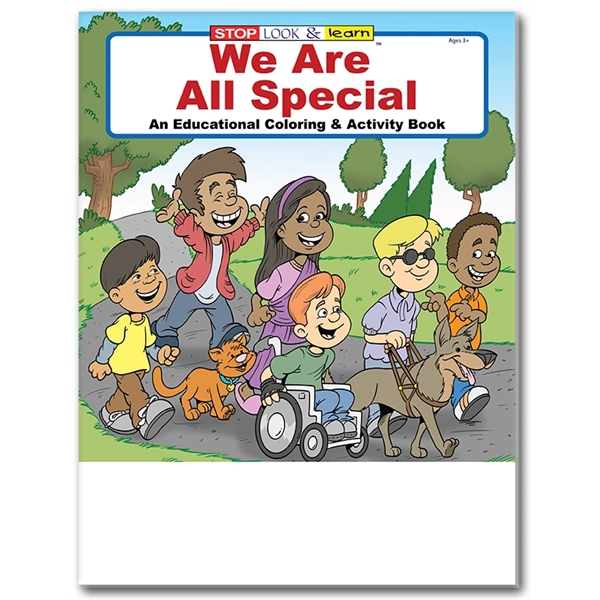 We Are All Special Coloring and Activity Book Fun Pack  - Image 4