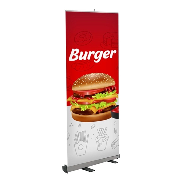 Burger Pre Printed Roll Fx Banner 33