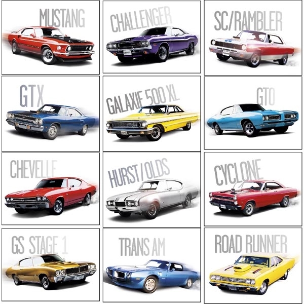 Classic Muscle Cars 2022 Calendar - Image 14
