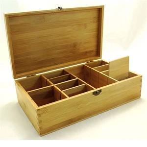 Adjustable Bamboo Tea Box
