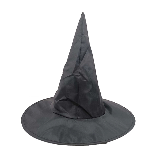 Black Halloween Witch Hat Party Cosplay Hat     - Image 1
