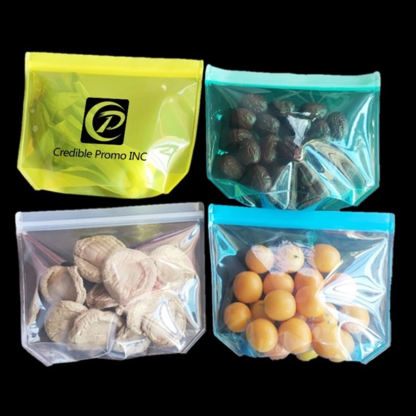 EVA Reusable Storage Ziplog  Bags Fresh Food Bags - Image 1