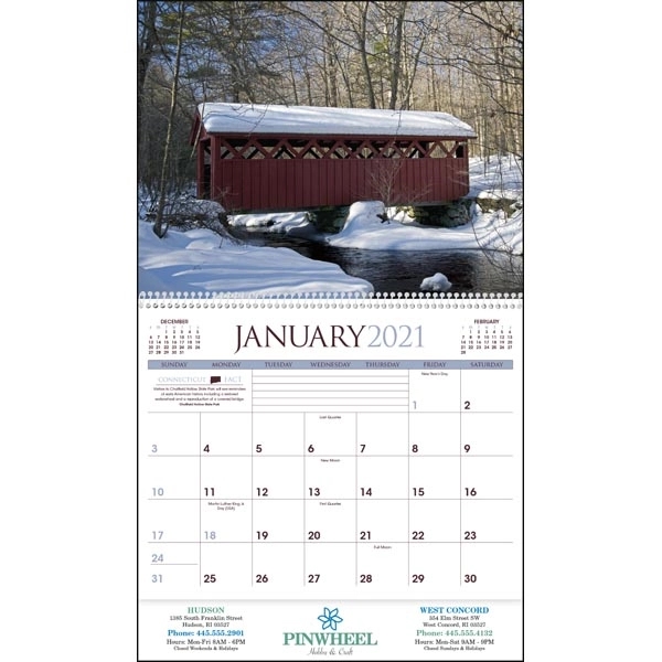New England 2022 Calendar - Image 16
