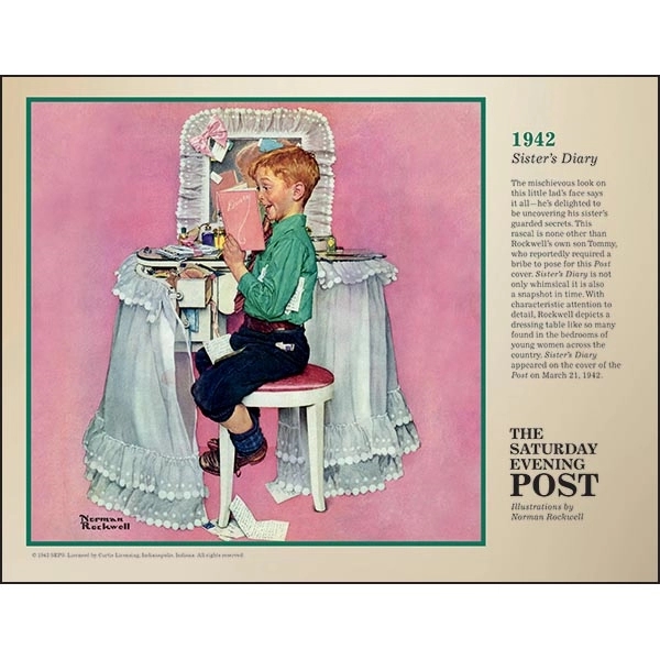 The Saturday Evening Post Deluxe Pocket 2022 Calendar - Image 4