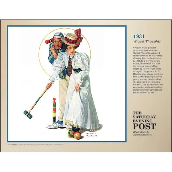 The Saturday Evening Post Deluxe Pocket 2022 Calendar - Image 5