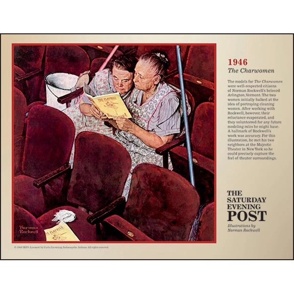 The Saturday Evening Post Deluxe Pocket 2022 Calendar - Image 10