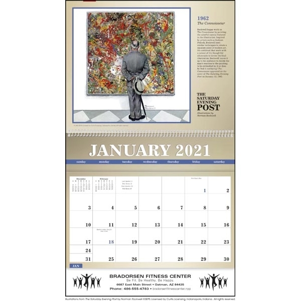 The Saturday Evening Post Deluxe Pocket 2022 Calendar - Image 17