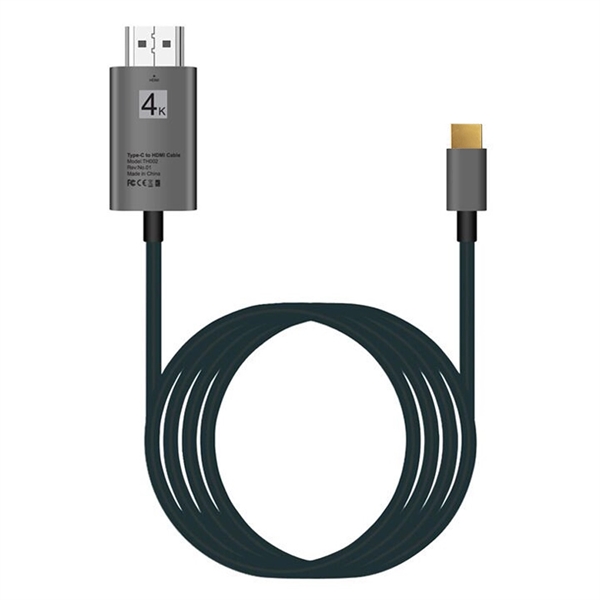 6 Feet USB Type C To HDMI Cable Support 4K Display - Image 6