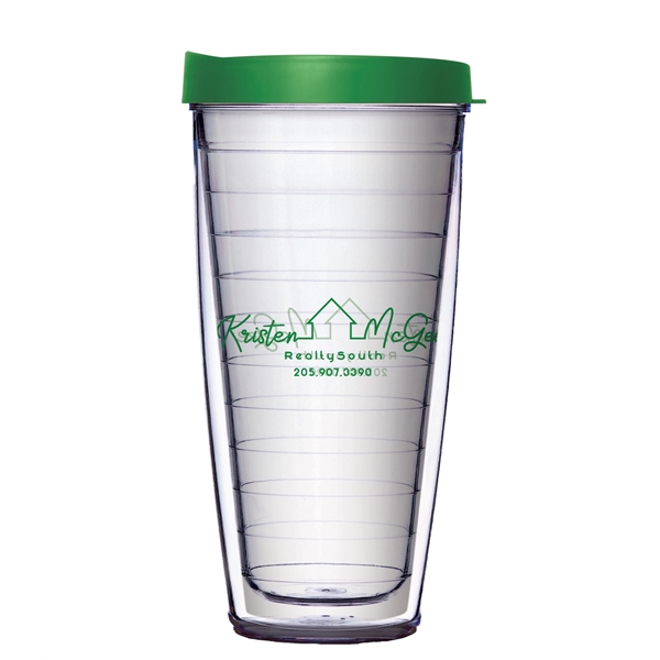 22 oz Travel Tumbler w/ Full color Wrap Imprint Double Wall - Image 5