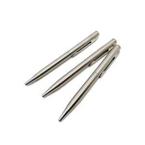 Retractable Metal Ballpoint Pen    