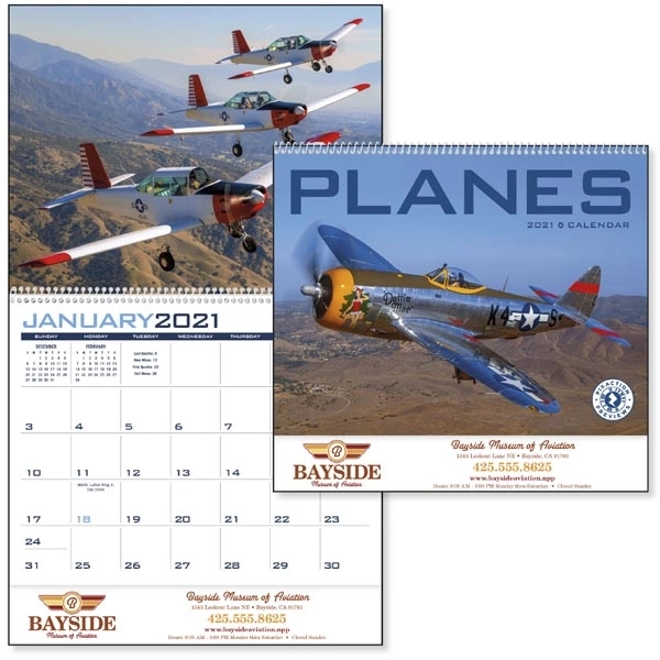 Planes 2022 Calendar - Image 1