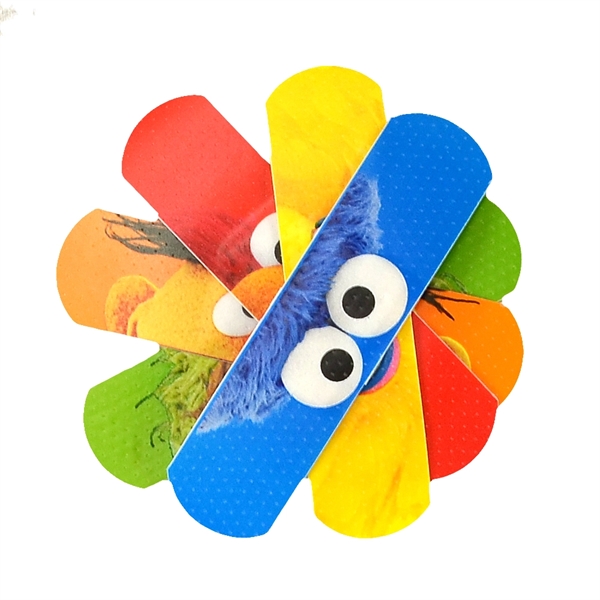 Custom Waterproof Plastic Full Color Adhesive Bandage - Image 2