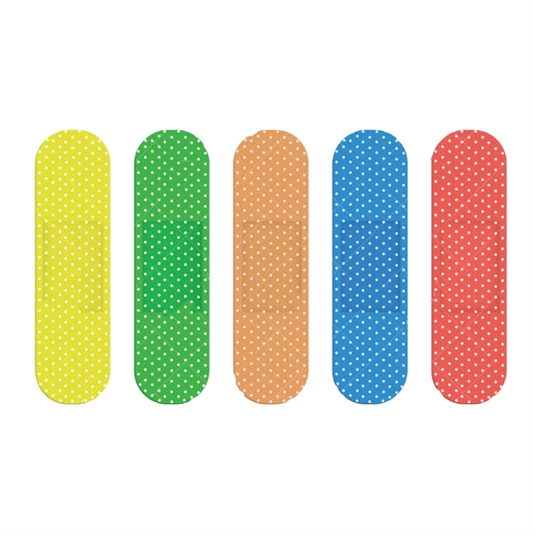 Custom Waterproof Plastic Full Color Adhesive Bandage - Image 3