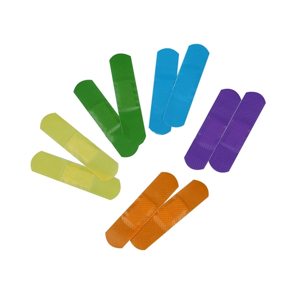 Custom Waterproof Plastic Full Color Adhesive Bandage - Image 10