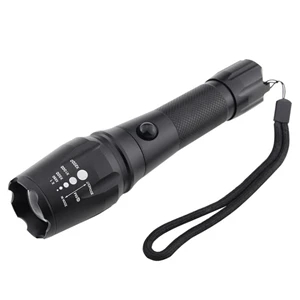 Rechargeable Portable Torch light with Battery & Charger    