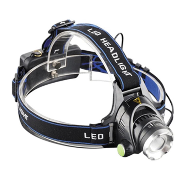 Rechargeable Headlamp with Battery & Charger     - Image 1