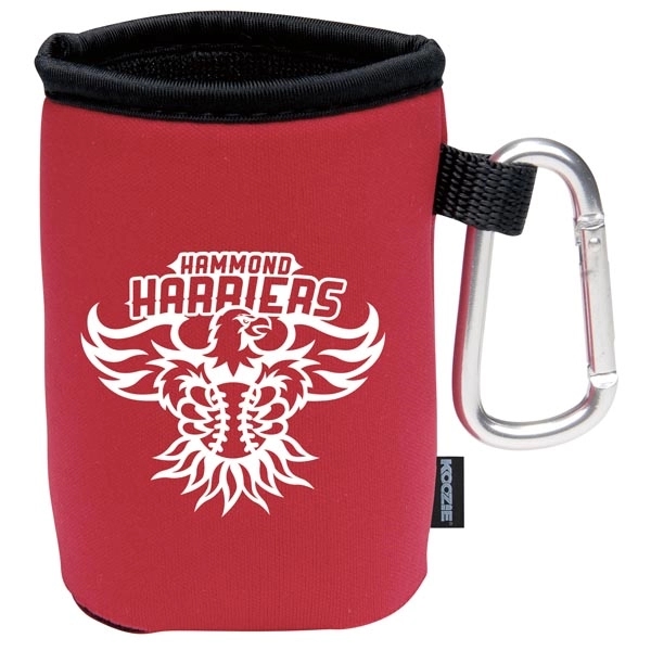 Collapsible Koozie® Can Kooler with Carabiner - Image 4