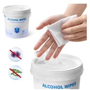 400/500/800 Sheets Alcohol Wipes in Canister