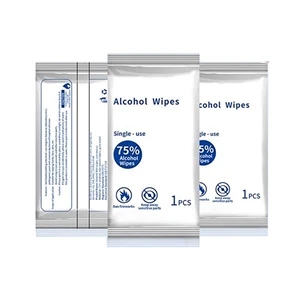 75% Alcohol Individual Wipes
