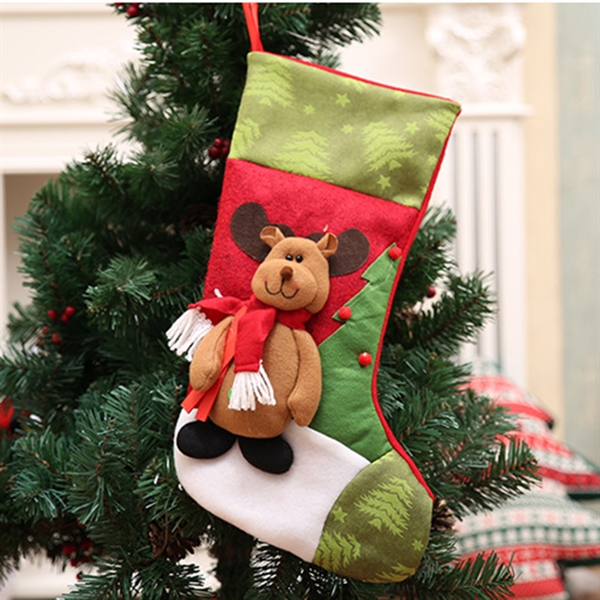 Christmas sock shape gift bags - Image 3