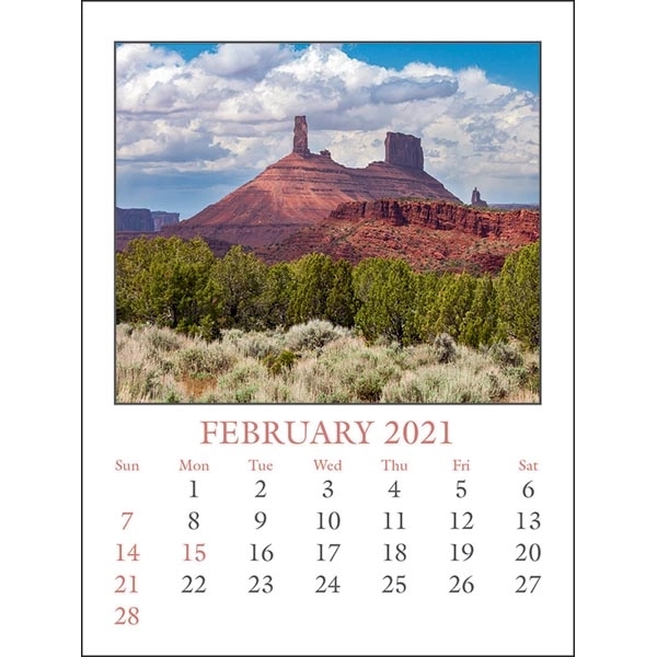 Scenic Stick Up Grid 2022 Calendar - Image 3