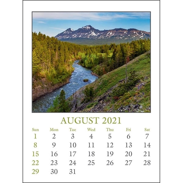 Scenic Stick Up Grid 2022 Calendar - Image 9