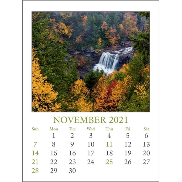 Scenic Stick Up Grid 2022 Calendar - Image 12