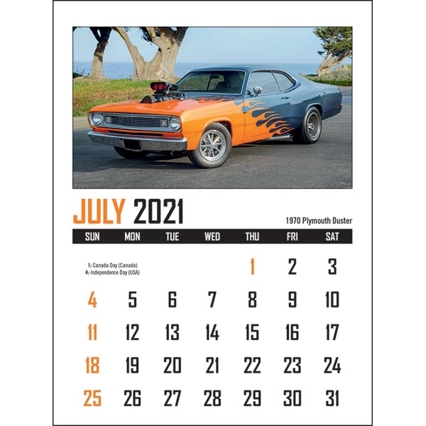Memorable Muscle Stick Up 2022 Calendar - Image 8
