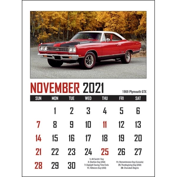 Memorable Muscle Stick Up 2022 Calendar - Image 12