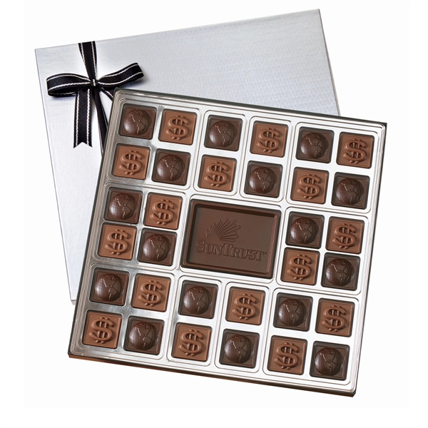 32 Piece Chocolate Squares Gift Box - Image 1