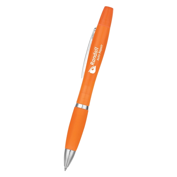 Twin-Write Pen & Highlighter With Antimicrobial Additive - Image 4