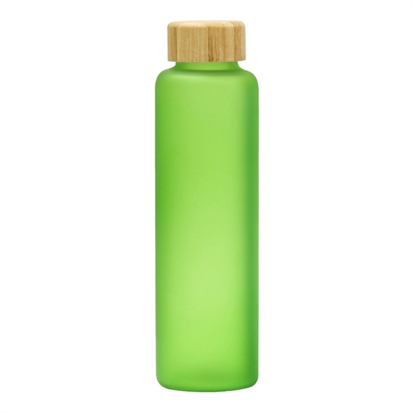 20 Oz. Belle Glass Bottle With Bamboo Lid - Image 3