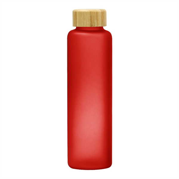 20 Oz. Belle Glass Bottle With Bamboo Lid - Image 6