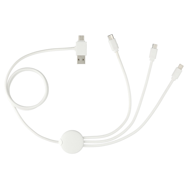 5-in-1 Charging Cable with Antimicrobial Additive - Image 3
