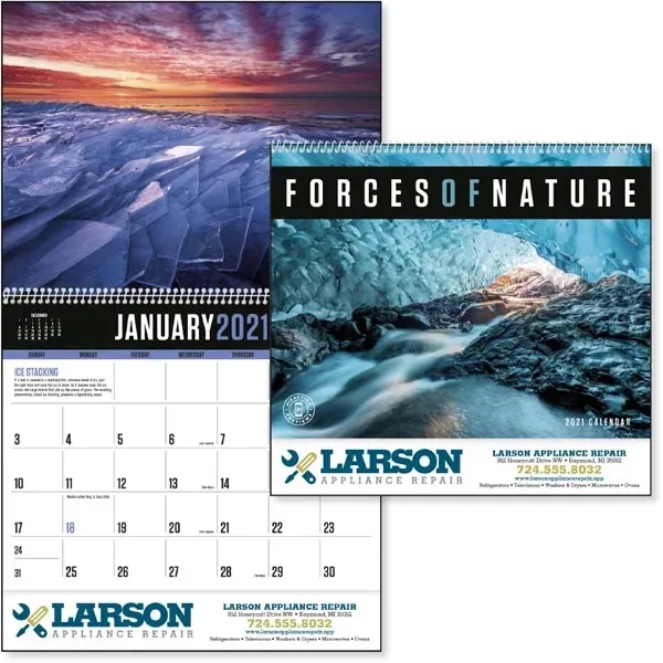 Forces of Nature 2022 Calendar - Image 1