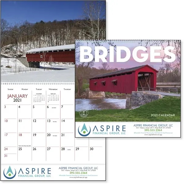 Bridges 2022 Calendar - Image 1
