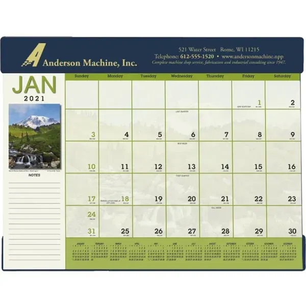 Scenic Desk Pad 2022 Calendar - Image 18