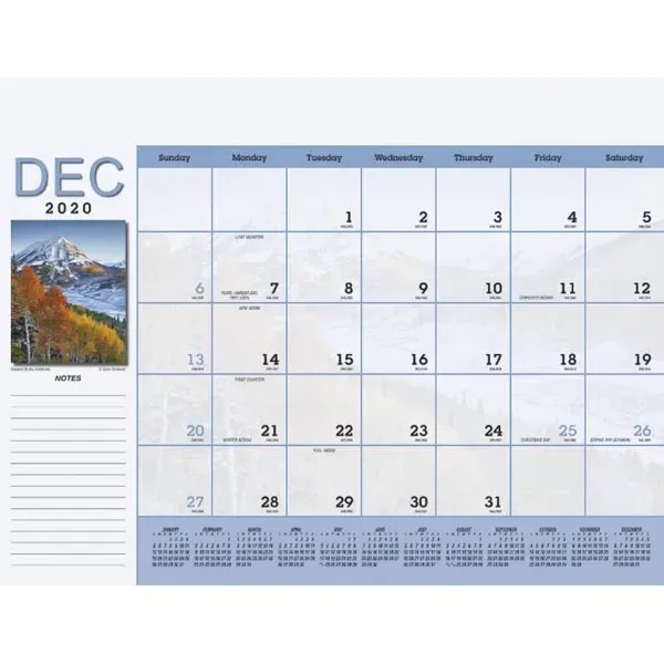 Scenic Desk Pad 2022 Calendar - Image 19