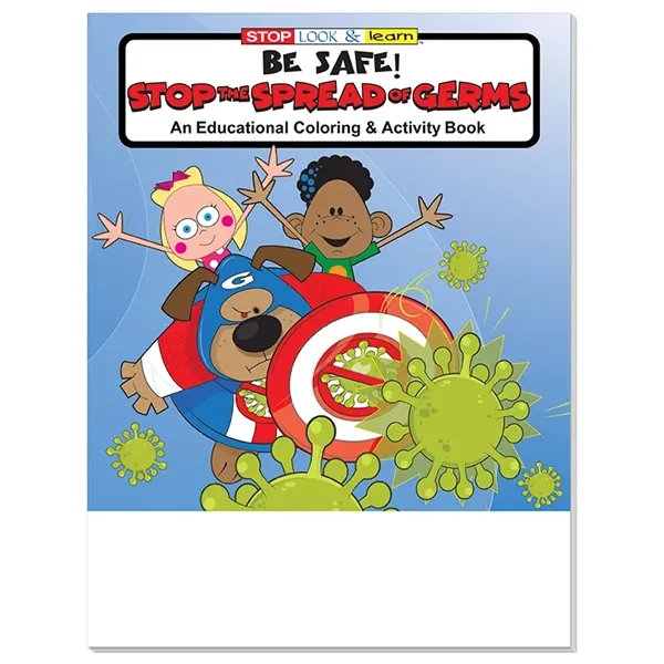 Stop the Spread of Germs Coloring and Activity Book Fun Pack - Image 4