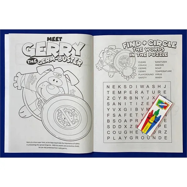 Stop the Spread of Germs Coloring and Activity Book Fun Pack - Image 5