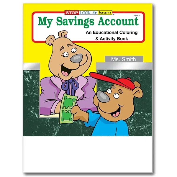My Savings Account Coloring and Activity Book Fun Pack - Image 2