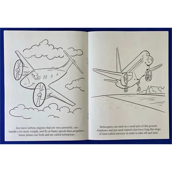 Aviation Adventures Coloring and Activity Book - Image 2